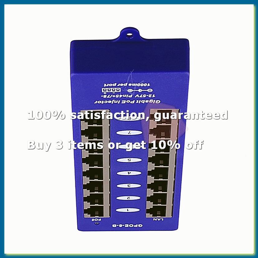 B&J Florist Supply Nyc - New 802.3af Mid-Span PoE Injector Mode