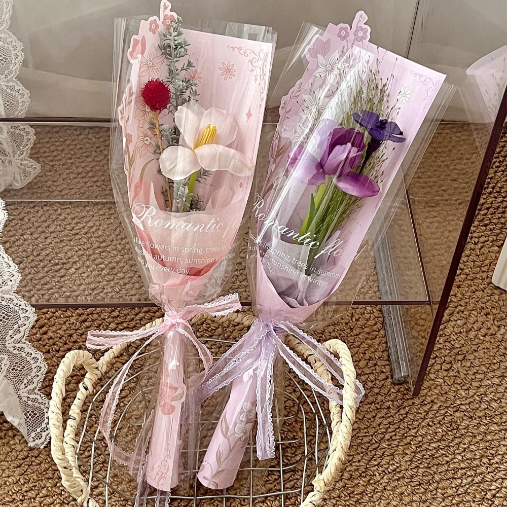 10Pcs Transparent Flower Packa - Florist Supply House review and price