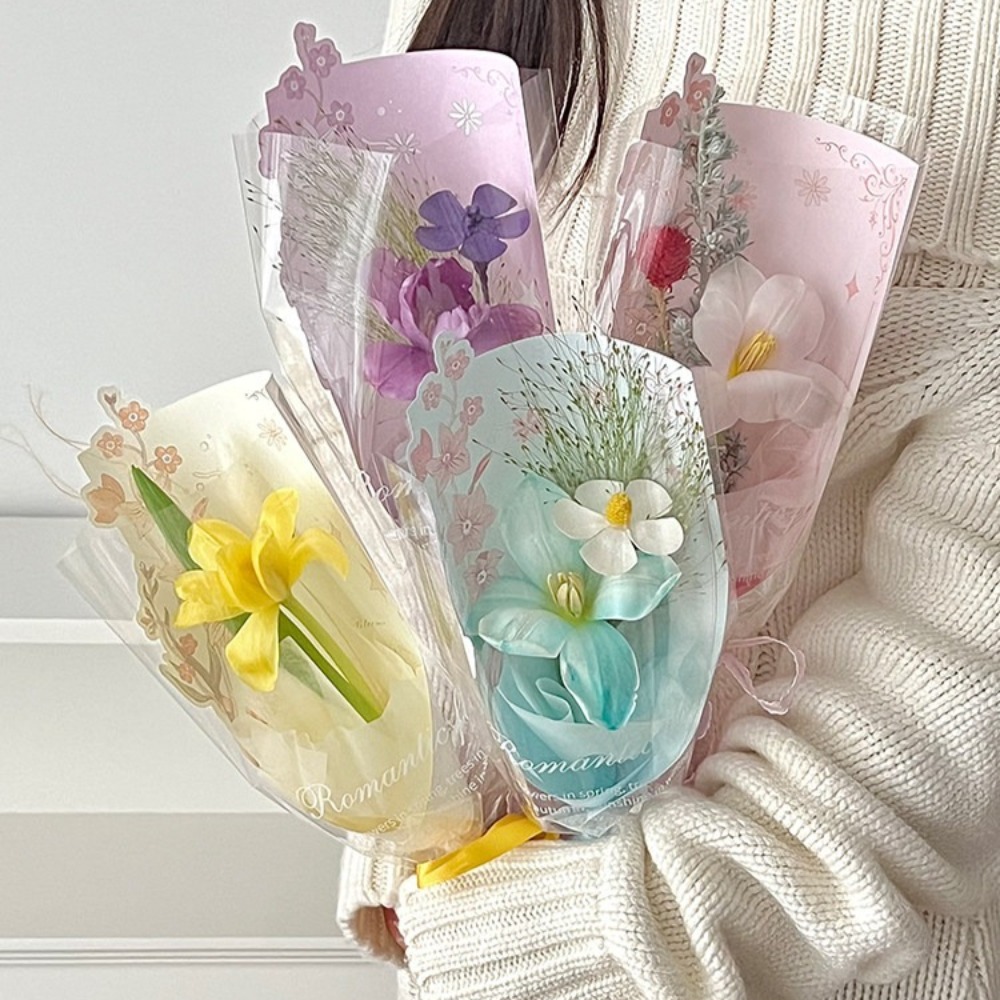 10Pcs Transparent Flower Packa - Florist Supply House review and price
