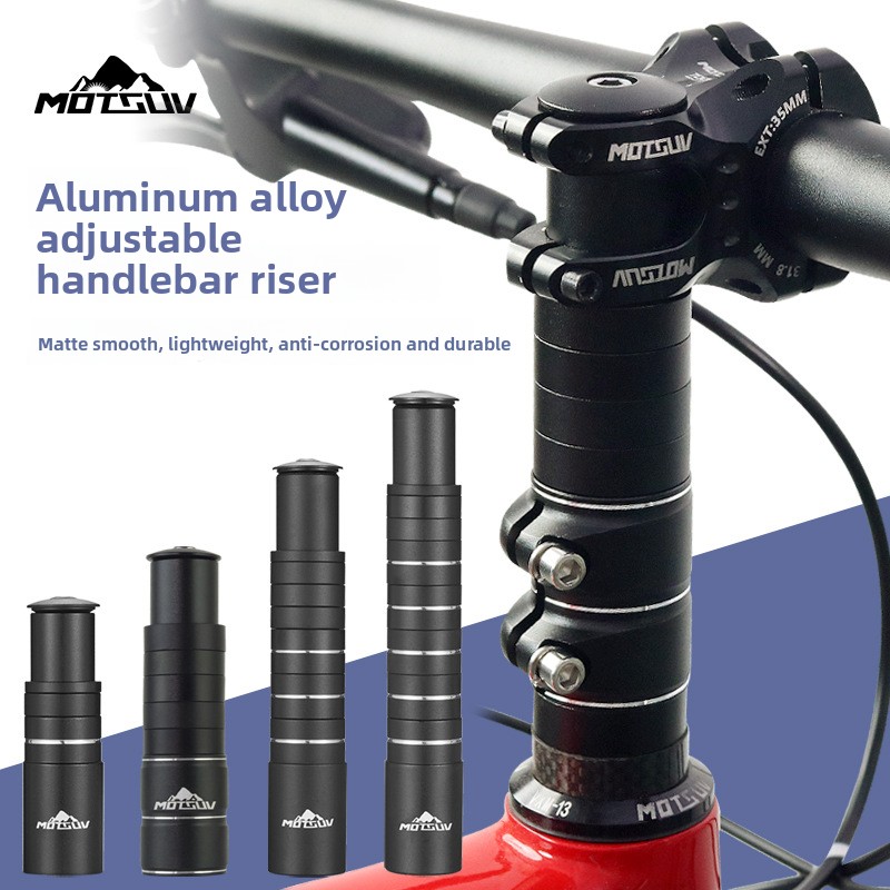 Aluminum alloy handlebar heigh - Stem Extender Tube review and price