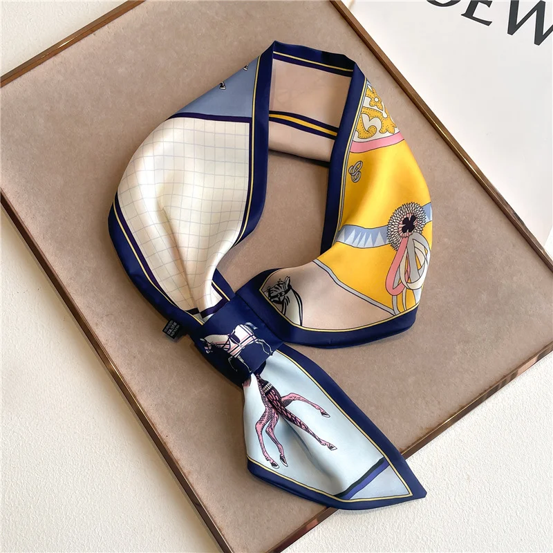 Luxury Brand Skinny Neckerchie - Ribbon Wired Satin review and price