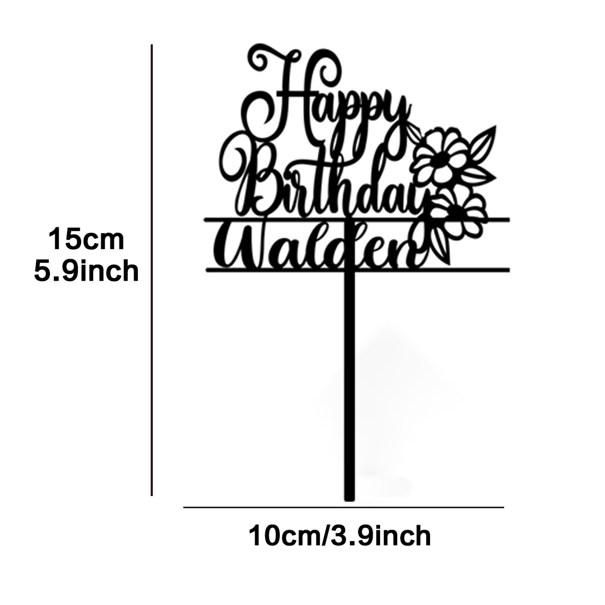 1PC New Happy Birthday to the  - Flower Supplies review and price