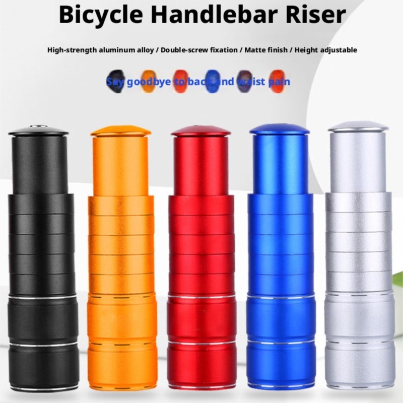 Adjustable Bike Handlebar Rise - Stem Extender Tube review and price
