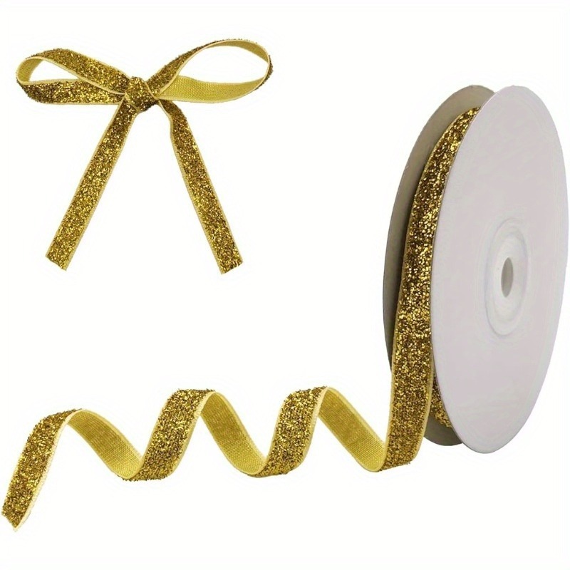 Velvet Ribbon 0.4 Inches X 30  - Ribbon Wired Satin review and price