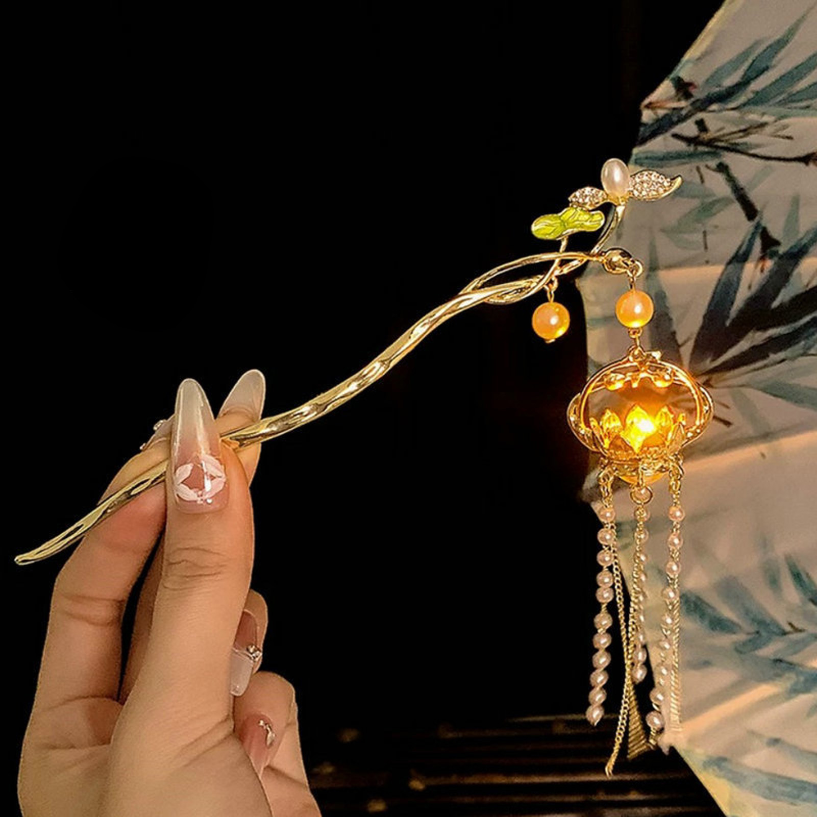 Luminous Flower Hairpin For Wo - Supply Florist review and price