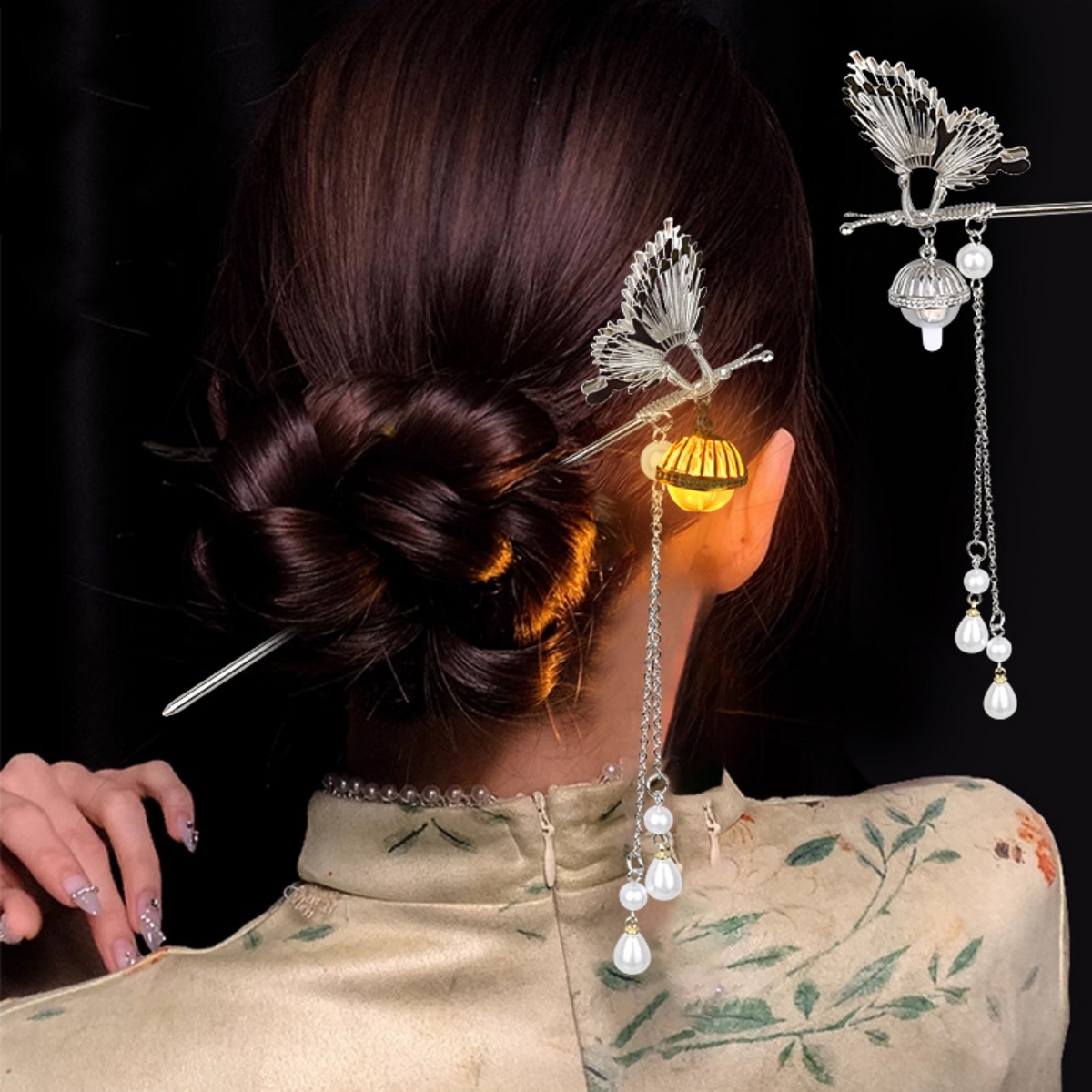 Luminous Flower Hairpin For Wo - Supply Florist review and price