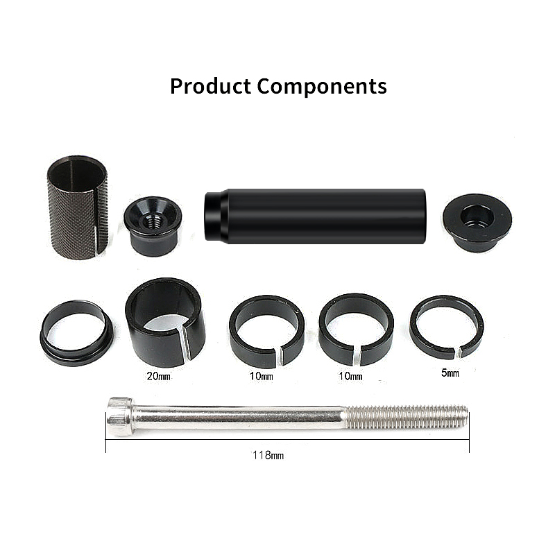 Bicycle Fork Steerer Tube Exte - Stem Extender Tube review and price