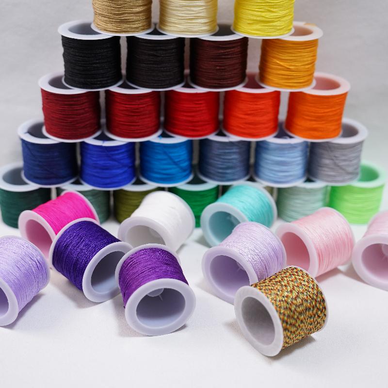 New 50M 0.8mm Crafts Nylon Cor - Ribbon Wired Satin review and price