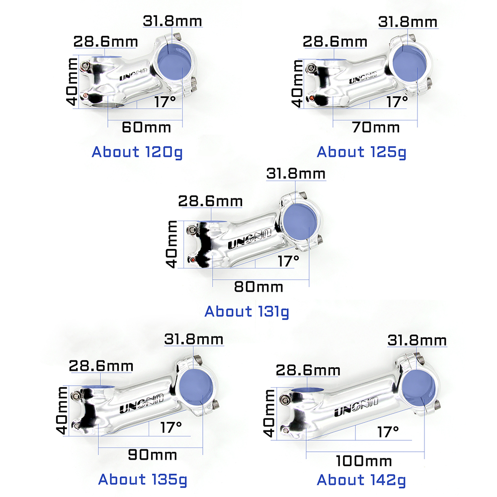 UNO Road Bike Stem 17 Degree M - Stem Extender Tube review and price