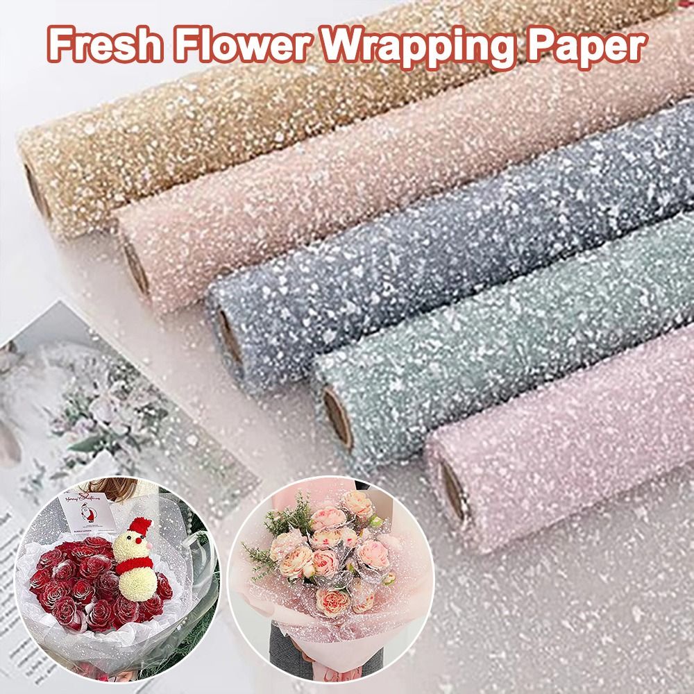 Flower Wrapping Paper Snowflak - Florist Supply House review and price